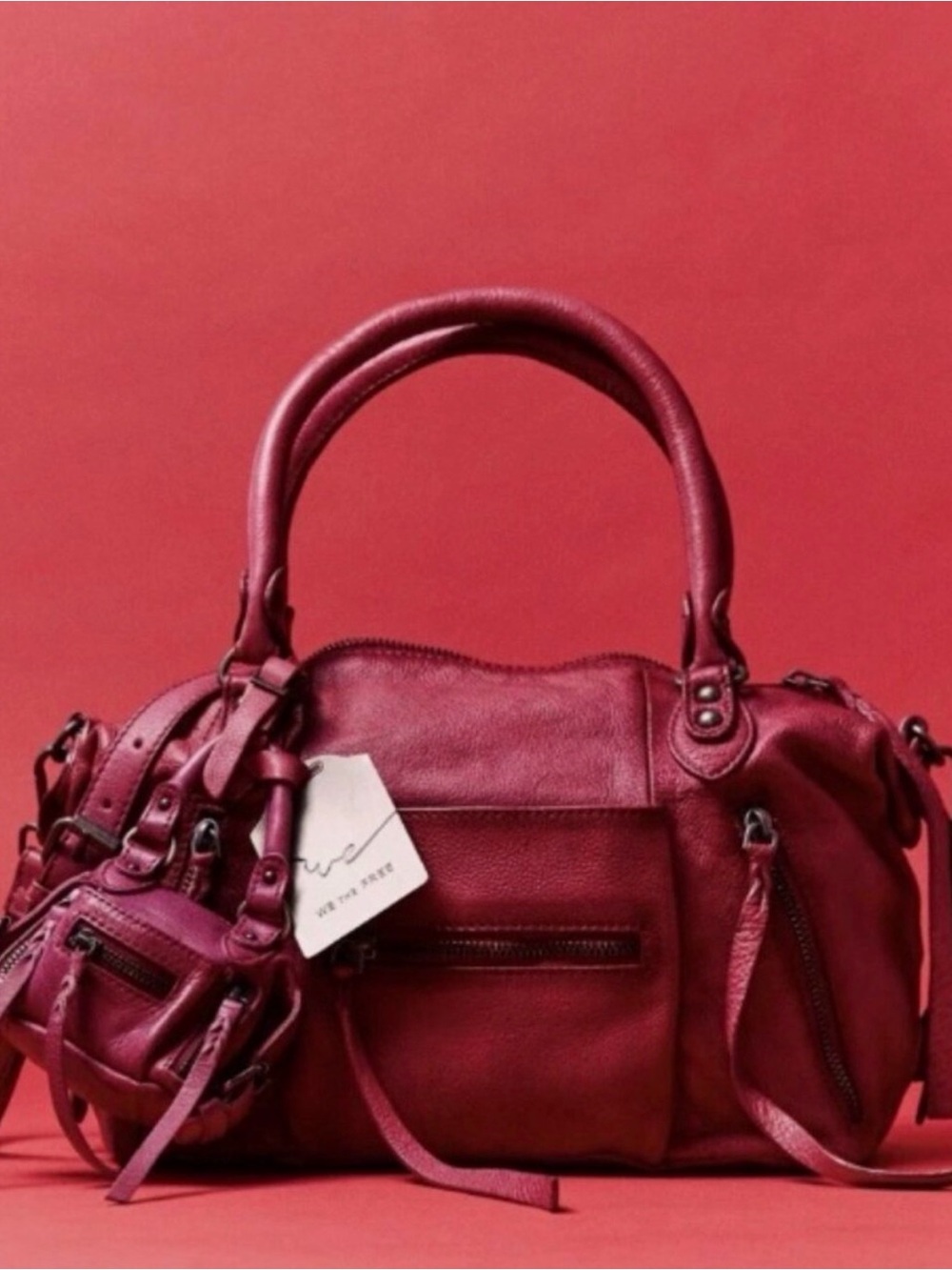 🔥 NWT We The Free Baby Emerson Tote in Acai - SOLD OUT COLOR